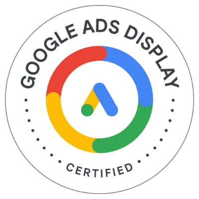 Google Ads Display certification badge