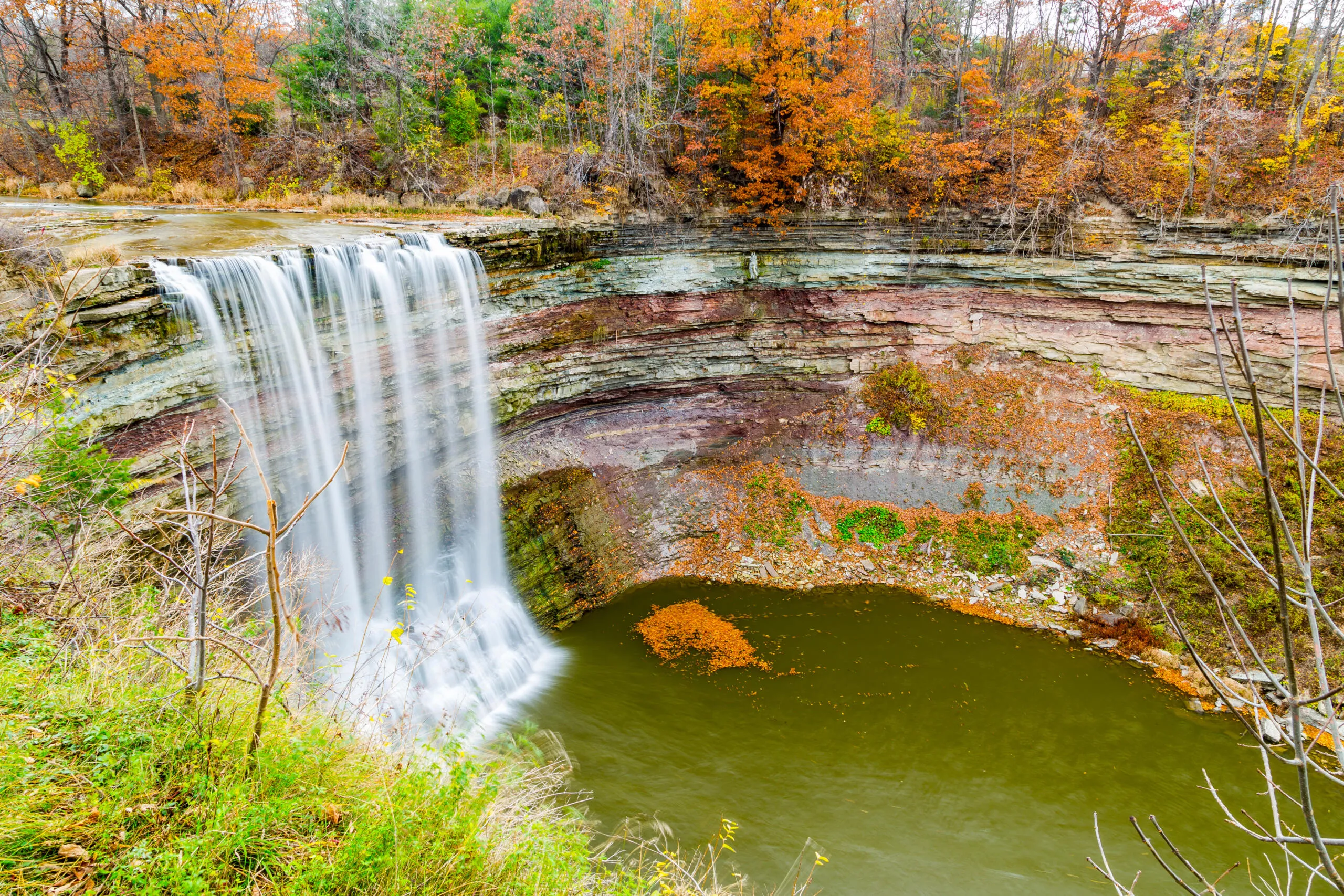 Ball’s Falls in the Niagara escarpment corridor this page covers